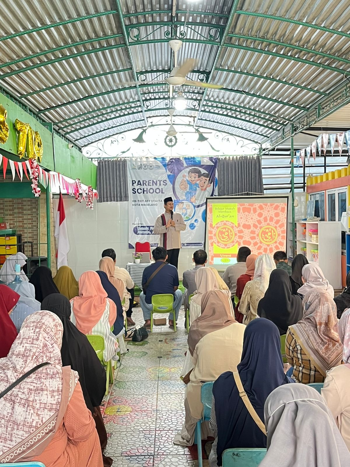 Parents School; Belajar  Membaca Al Quran- Metode Ummi – Jilid 1 & 2 di KB-TKIT Asy Syaffa- Kota Magelang